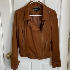 BNCI Caramel Faux Suede Jacket